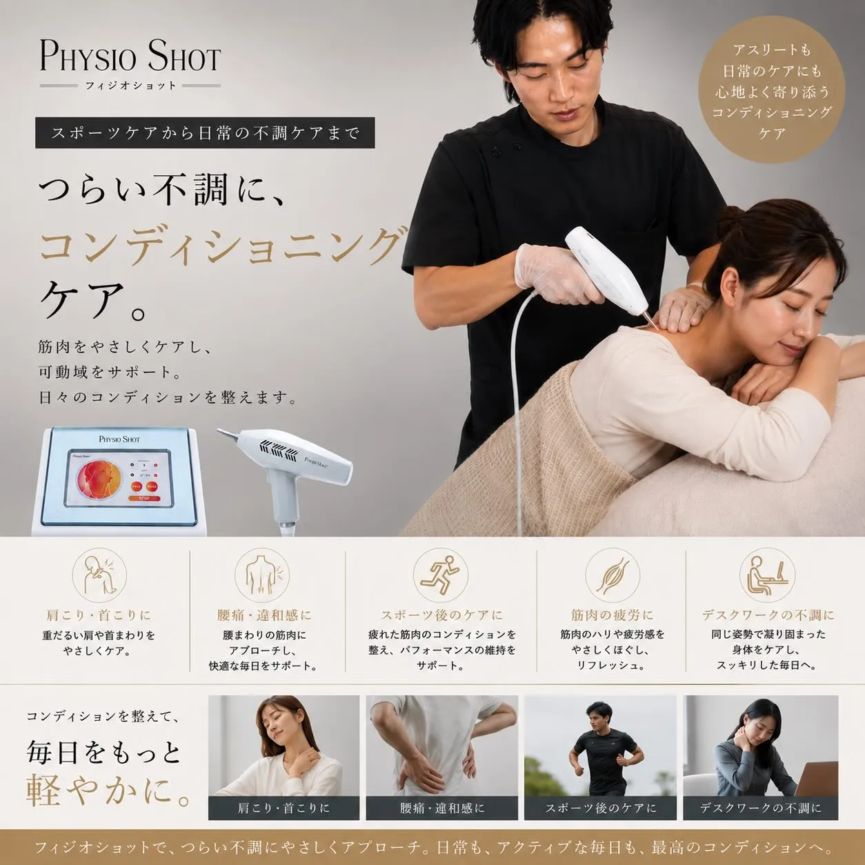「肩が重い…」